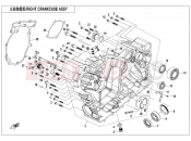 RIGHT CRANKCASE ASSY - E01-2-V2 - CFMOTO CFORCE 1000 (CF1000AU) 2021