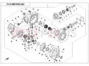 CFMOTO 2017 ATV CFORCE 450 (CF400ATR-2L [T3a] ) FRONT AXLE - F31-V2