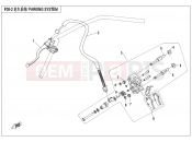 CFMOTO 2019 ATV CFORCE 450 (CF400ATR-2S [T3a] ) PARKING SYSTEM - F08-2