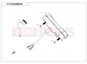CFMOTO 2019 ATV CFORCE 450 (CF400ATR-2S [T3a] ) DASHBOARD - F17