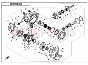 CFMOTO 2019 ATV CFORCE 450 (CF400ATR-2S [T3a] ) FRONT AXLE - F31-V3