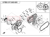 CFMOTO CFORCE 450 (CF400AU) CVT CASE ASSY. - E01-3-V3