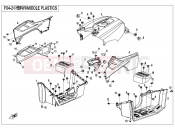 MIDDLE PLASTICS - F04-2 - CFMOTO CFORCE 450 (CF400AU-B) 2021