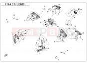 LIGHTS(ORDINARY) - F16-A - CFMOTO CFORCE 450 (CF400AU-B) 2021