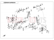 CFMOTO CFORCE 450 (CF400AZ-3L) REAR SUSPENSION - F06