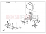 CFMOTO CFORCE 450 (CF400AZ-3L) RACK(PLASTIC) - F14-B-1