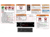 CFMOTO CFORCE 450 (CF400AZ-3L) WARNING DECAL(INTERNATIONAL) - F19-2-B-V2