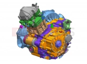 191R ENGINE - E00 - CFMOTO CFORCE 520 (CF500AU-7A) 2020