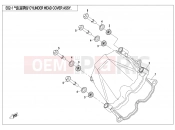 CYLINDER HEAD COVER ASSY - E02-1 - CFMOTO CFORCE 520 (CF500AU-7A) 2020