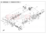 CFMOTO 2021 ATV CFORCE 520 (CF500AU-7LF) TRANSMISSION SYSTEM(2) - E06-2