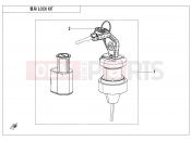 CFMOTO 2021 ATV CFORCE 625 (CF600AU-3LF) LOCK KIT - F01-V2