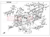 CFMOTO 2021 ATV CFORCE 625 (CF600AU-3LF) FRAME - F03