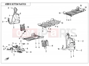 CFMOTO 2021 ATV CFORCE 625 (CF600AU-3LF) BOTTOM PLASTICS - F04-7