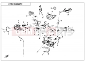 CFMOTO 2021 ATV CFORCE 625 (CF600AU-3LF) HANDLEBAR - F10-1-V1