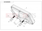 CFMOTO 2021 ATV CFORCE 625 (CF600AU-3LF) DASHBOARD - F17