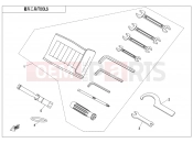 CFMOTO 2021 ATV CFORCE 625 (CF600AU-3LF) TOOLS - F20
