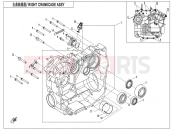 CFMOTO 2021 ATV CFORCE 625 (CF600AU-3LF) RIGHT CRANKCASE ASSY - E01-2