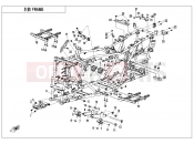 CFMOTO 2021 ATV CFORCE 625 (CF600AU-3S) FRAME - F03-V2