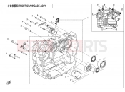 CFMOTO 2021 ATV CFORCE 625 (CF600AU-3S) RIGHT CRANKCASE ASSY - E01-2-V2