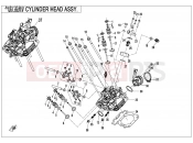 CFMOTO 2021 ATV CFORCE 625 (CF600AU-3S) CYLINDER HEAD ASSY. - E02-2
