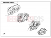 CRANKCASE ASSY - E01 - CFMOTO CFORCE 850 (CF800AU-2A) 2017