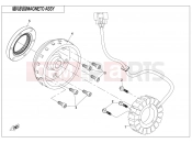MAGNETO ASSY(HIGH-POWER) - E03-B - CFMOTO CFORCE 850 (CF800AU-2A) 2017