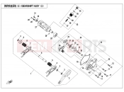 TRANSMISSION SYSTEM(3) - E06-3 - CFMOTO CFORCE 850 (CF800AU-2A) 2017