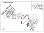 CFMOTO 2018 ATV CFORCE 850 (CF800AU-2A) CVT CASE ASSY - E01-3-V2