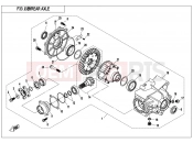REAR AXLE - F33 - CFMOTO CFORCE 820 (CF800AU-2B) 2017