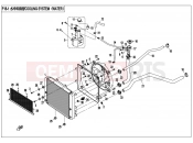 CFMOTO 2018 ATV CFORCE 820 (CF800AU-2B) WATER COOLING SYSTEM - F18-1