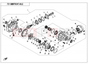 CFMOTO 2018 ATV CFORCE 820 (CF800AU-2B) FRONT AXLE - F31