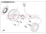 CFMOTO 2018 ATV CFORCE 820 (CF800AU-2B) MAGNETO ASSY.(WITHOUT EPS) - E03-A