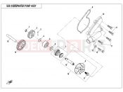 CFMOTO 2018 ATV CFORCE 820 (CF800AU-2B) WATER PUMP ASSY - E08