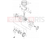 SUZUKI DR-Z400 K4 (2004) (E01) 7 - CRANKSHAFT