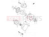 SUZUKI DR-Z400 K4 (2004) (E01) 15 - OIL PUMP