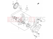 SUZUKI DR-Z400 K4 (2004) (E01) 17 - WATER PUMP