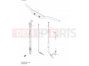 SUZUKI DR-Z400 K4 (2004) (E01) 39 - HANDLEBAR (WITH OUT E24)