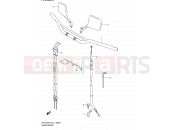 SUZUKI DR-Z400 K4 (2004) (E01) 39A - HANDLEBAR (DR-Z400E E24)