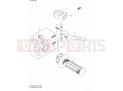 SUZUKI DR-Z400 K4 (2004) (E01) 40 - RH HANDLE LEVER (WITH OUT E24)