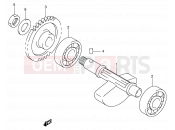 9 - CRANK BALANCER - Suzuki DR-Z400 Y (2000) (E01)