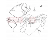 37 - FRAME COVER (MODEL Y) - Suzuki DR-Z400 Y (2000) (E01)