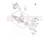 SUZUKI DR-Z400 Y (2000) (E03,E28,E33) 17 - WATER PUMP