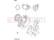 SUZUKI DR-Z400E K5 (2005) (E01) 6 - CRANKCASE COVER