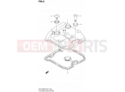 SUZUKI DR-Z400E K5 (2005) (E24) 2 - CYLINDER HEAD COVER