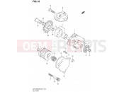 SUZUKI DR-Z400E K5 (2005) (E24) 15 - OIL PUMP
