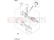SUZUKI DR-Z400E K5 (2005) (E24) 23 - STARTING MOTOR