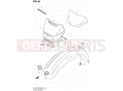 SUZUKI DR-Z400E K5 (2005) (E24) 44 - FRONT FENDER (E24)
