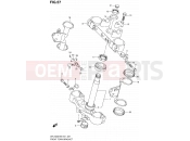 SUZUKI DR-Z400E K5 (2005) (E24) 57 - FRONT FORK BRACKET (E24)