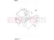 SUZUKI DR-Z400E K6 (2006) (E01) 42 - FRAME COVER
