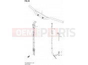 SUZUKI DR-Z400E K6 (2006) (E01) 45 - HANDLEBAR (WITH OUT E24)